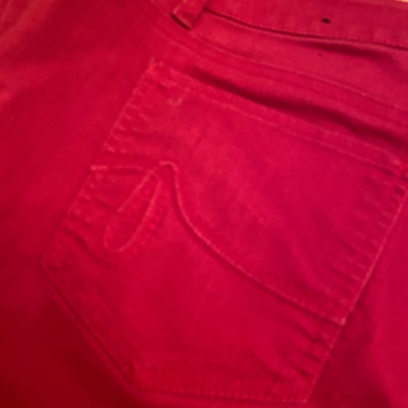 Apt 9 straight leg modem fit red denim jeans 18R pin up Swiftie Red classic - Picture 8 of 12
